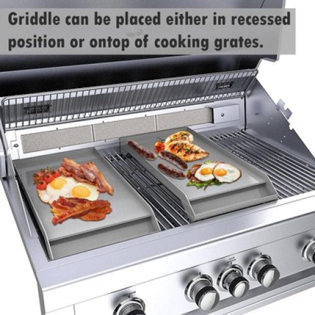 Sunstone Solid Steel Powder Coated Griddle - SUNCP-GRIDDLE