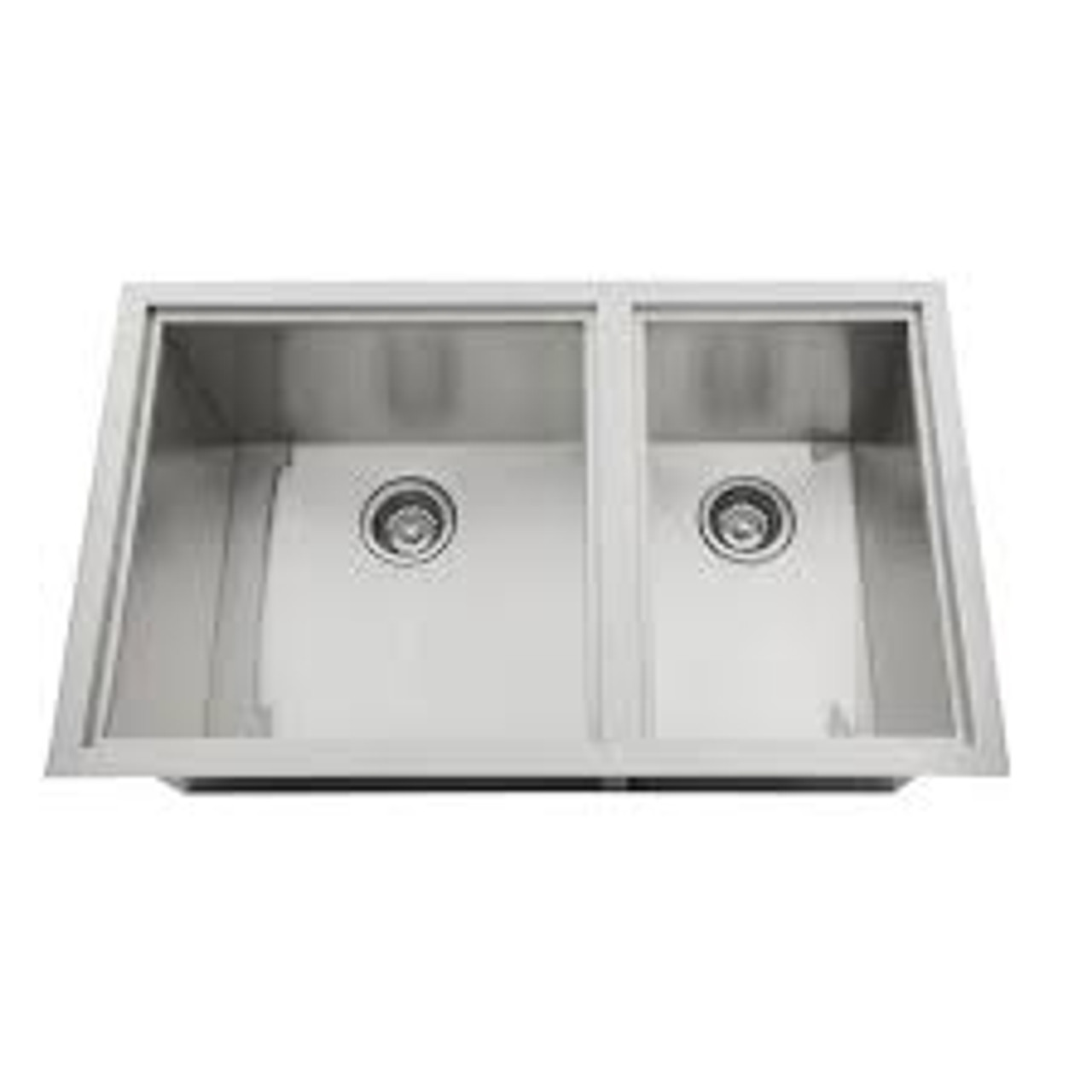 Sunstone Over/Under Height Double Basin Sinks with Covers, 34" x 12" - B-SK34