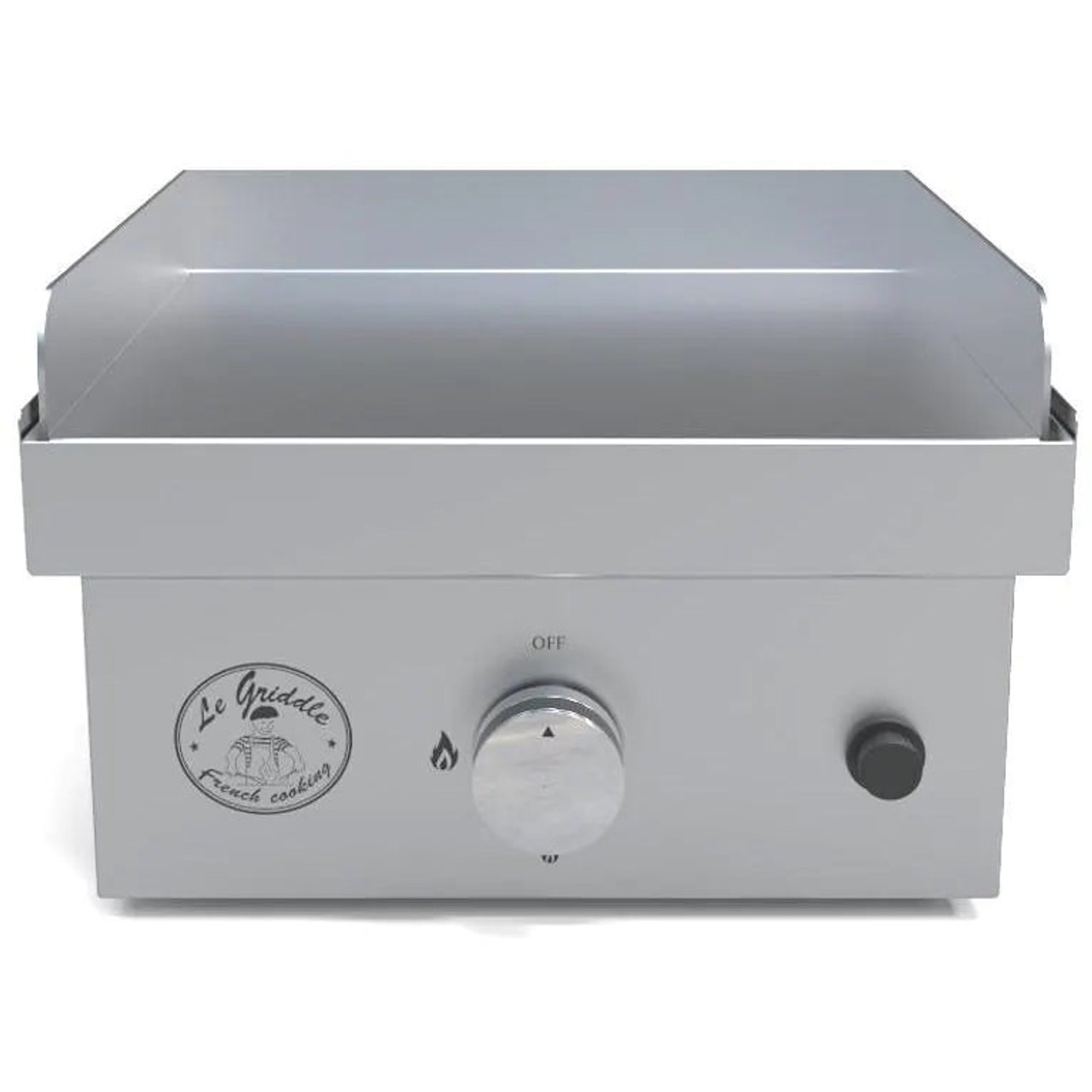 Le Griddle Wee - 16-Inch 1-Burner Built-In / Countertop Griddle - Liquid Propane Gas - GFE40