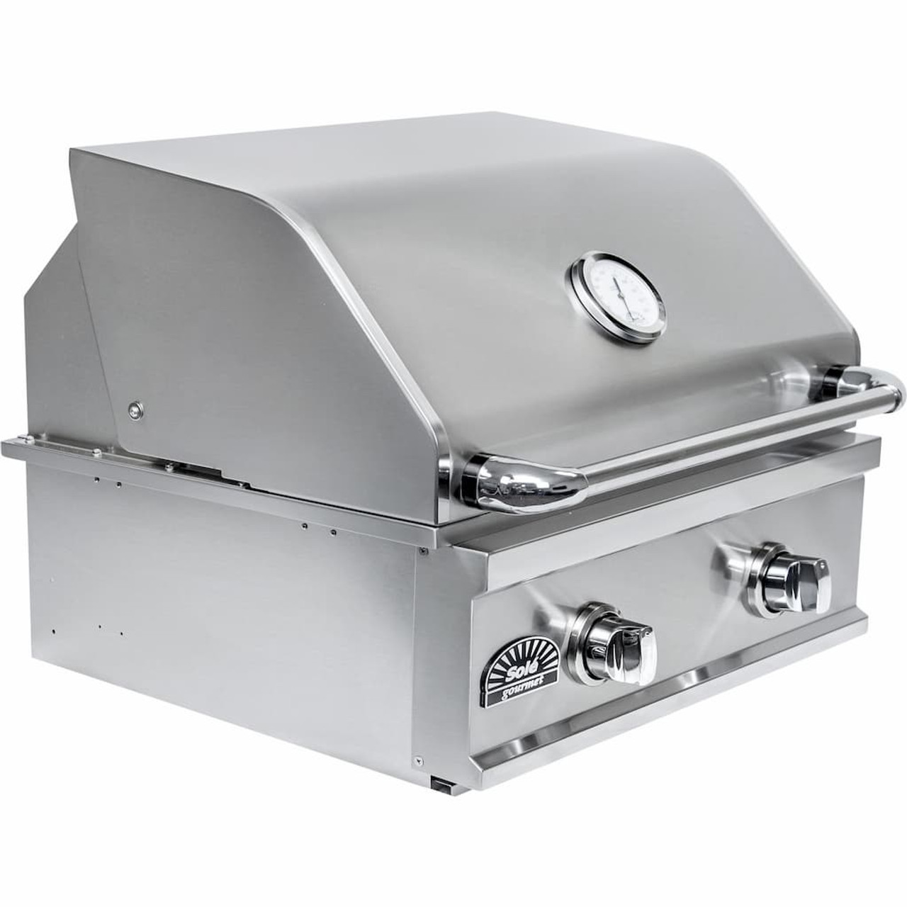 Sole Gourmet TR Series - 26-Inch 2-Burner Built-In Grill - Natural Gas - 261BQTR