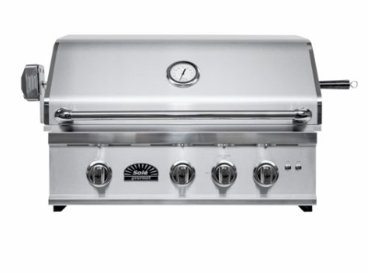 Sole Gourmet TR Series - 38-Inch 5-Burner Built-In Grill - Natural Gas - 381BQRTRL