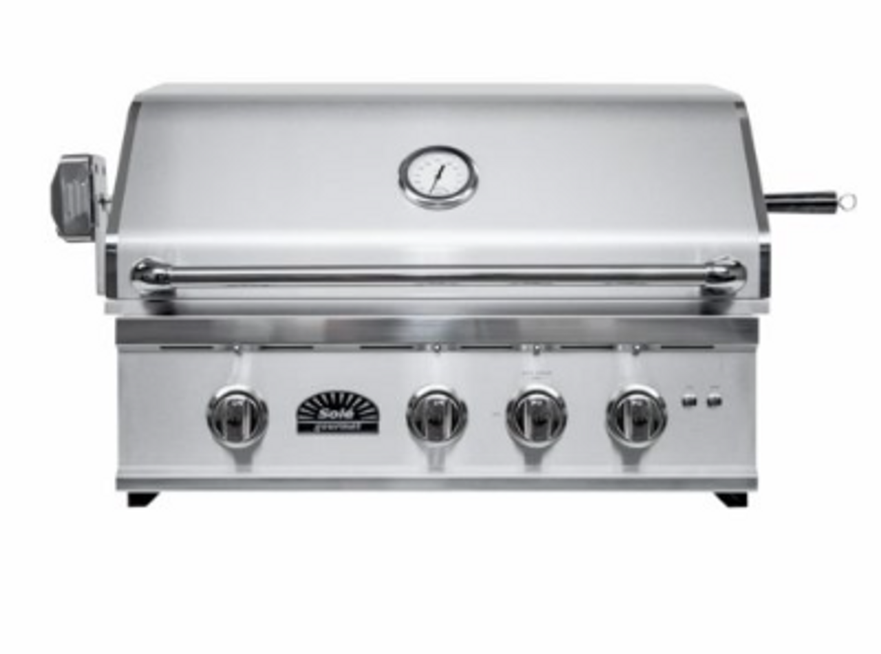 Sole Gourmet TR Series - 38-Inch 5-Burner Built-In Grill - Natural Gas - 381BQRTRL