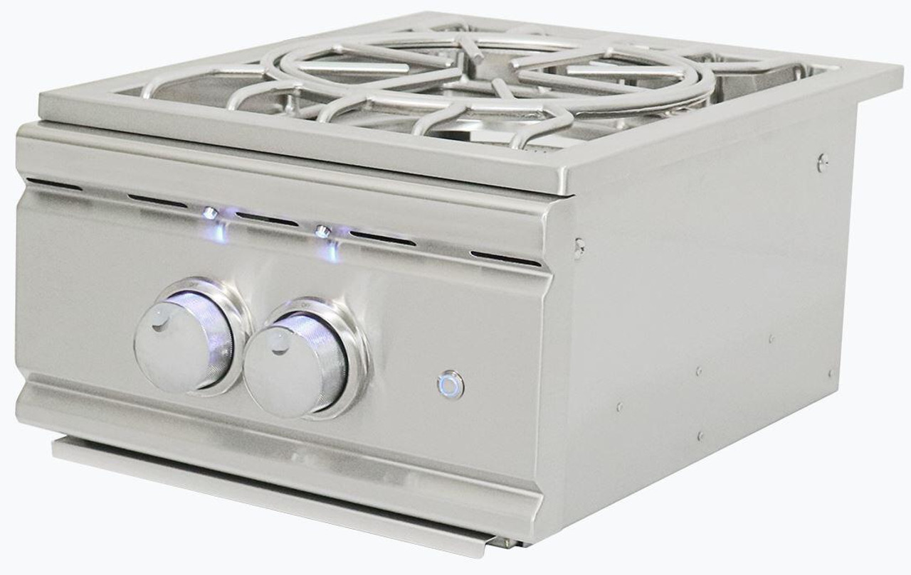 Renaissance Cutlass Pro Side Burner with LED Light - RSB3ALP