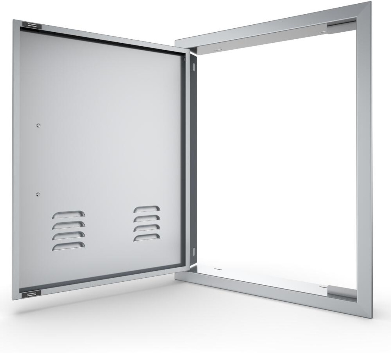 Sunstone Beveled Frame Left Swing Vertical Vented Door - BA-VDVL1724