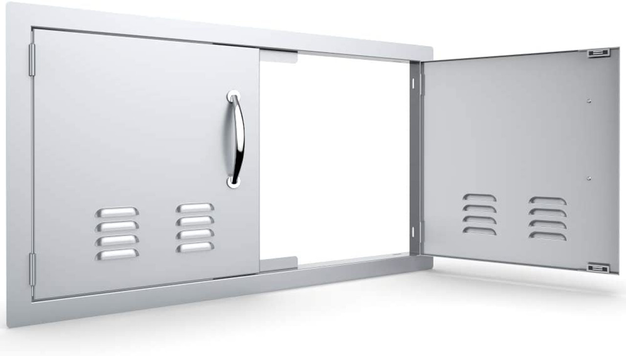Sunstone Classic 36 Inch Double Access Door with Vents - C-DD36