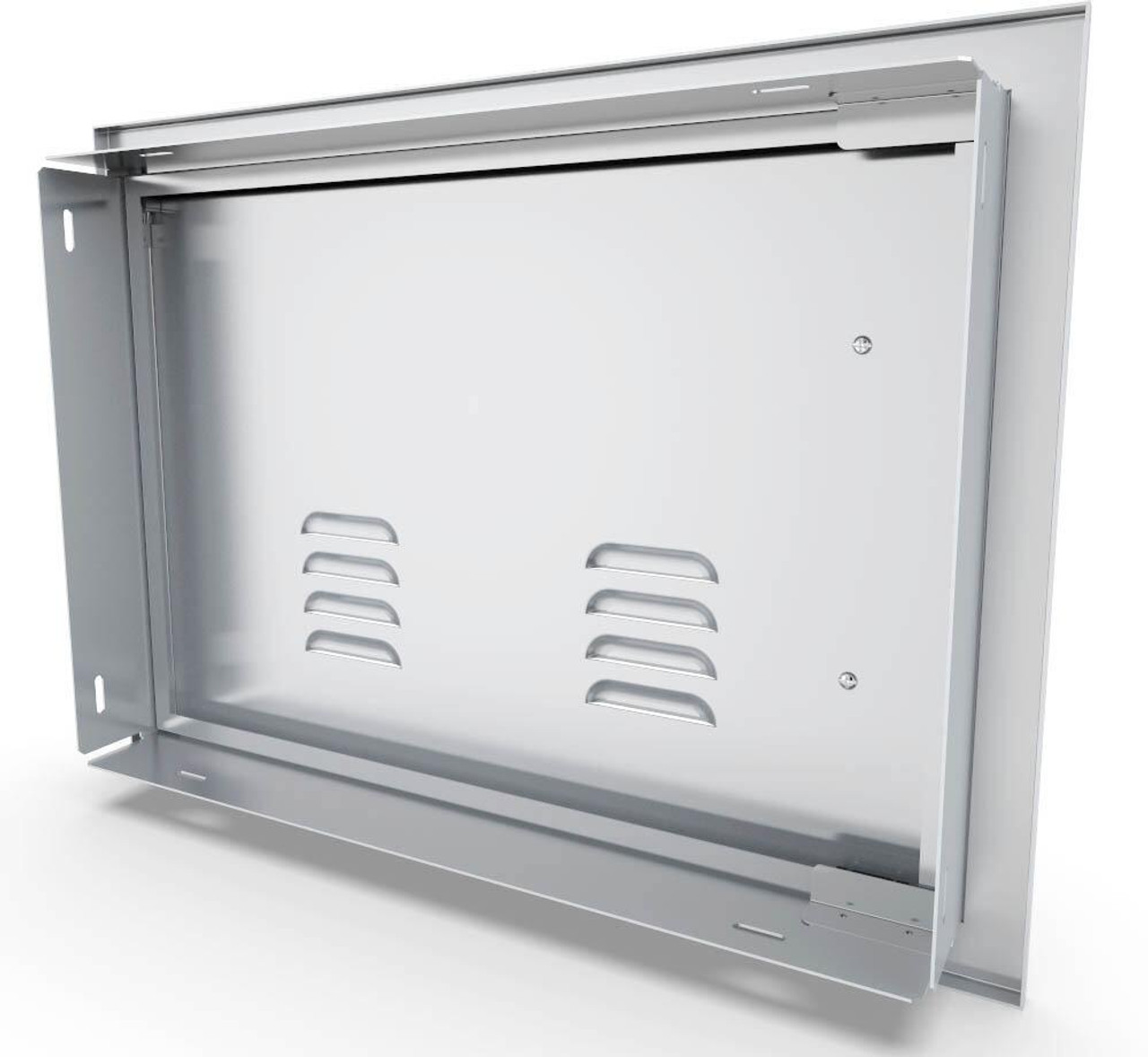 Sunstone Signature Beveled Right Hinge Single with Vents - BA-VDHR1420