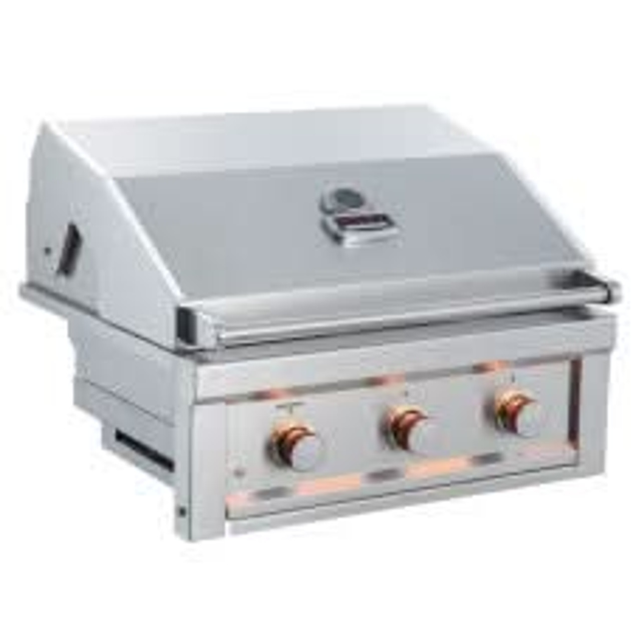 Sunstone Ruby - 30-Inch 3-Burner Built-In Grill with Pro Sear - Liquid Propane Gas - RUBY3B-LP