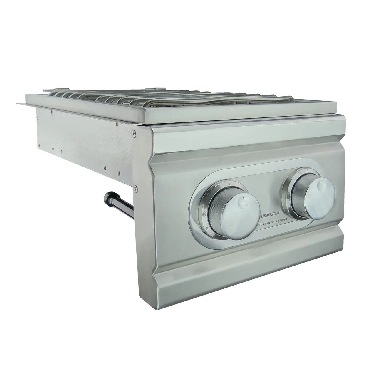 RCS Cutlass Double Side Burner, Slide in Liquid Propane Gas - RDB1LP