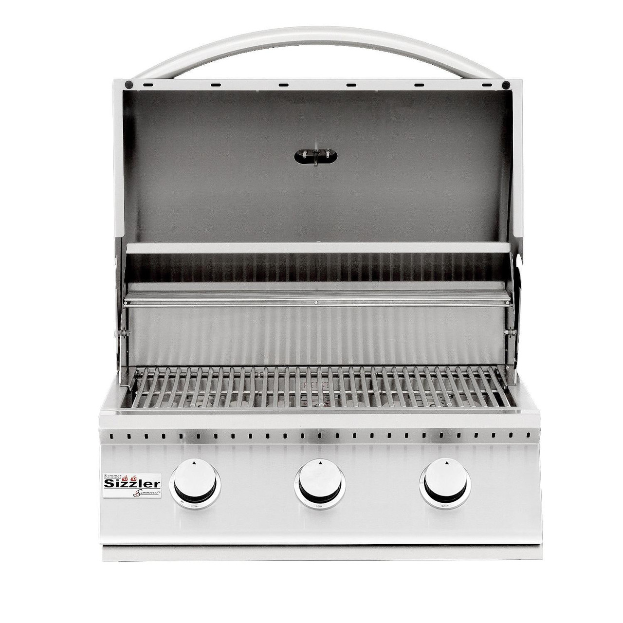 Summerset Sizzler - 26-Inch 3-Burner Built-In Grill - Natural Gas - SIZ26-NG