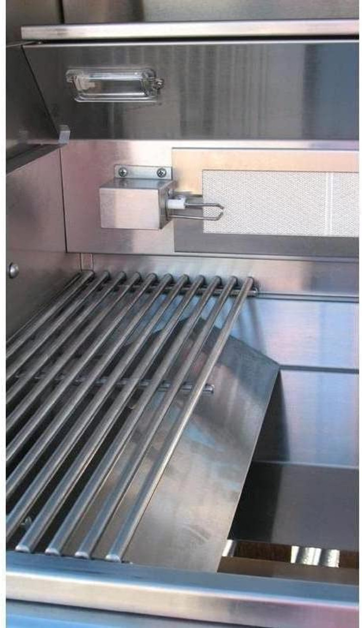 RCS Cutlass Pro - 30-Inch 3-Burner Built-In Grill with Blue LED Lights and Rear Burner-  Liquid Propane Gas - RON30ALP