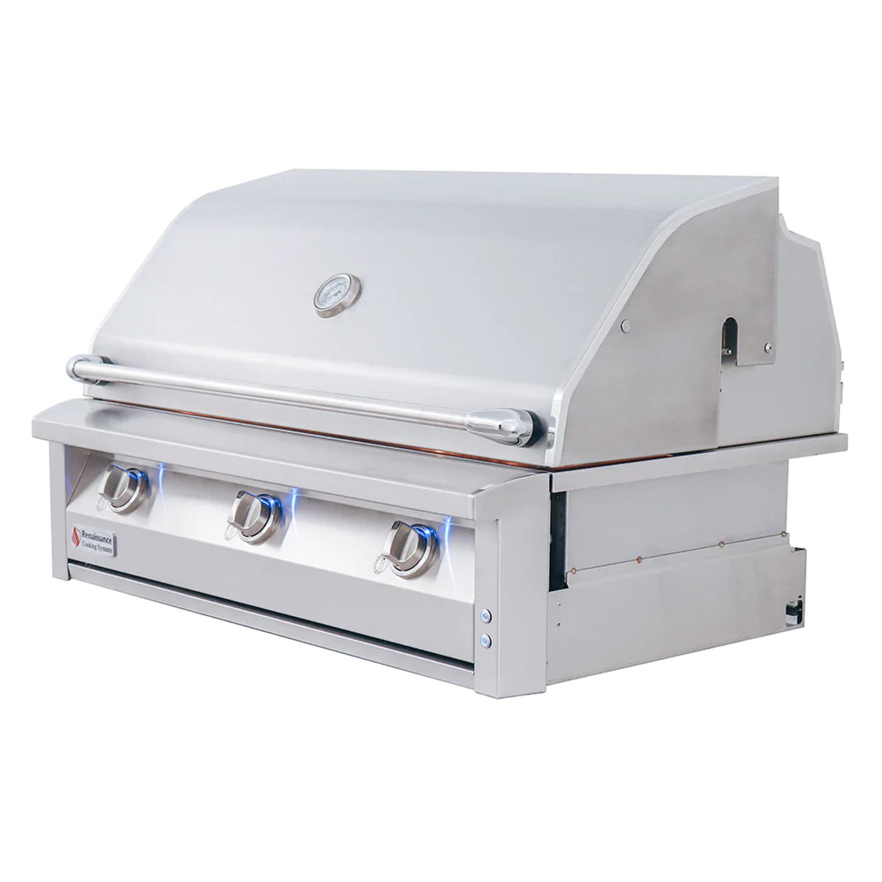 RCS ARG - 42-Inch 3-Burner Built-In Grill - Liquid Propane Gas - ARG42 LP