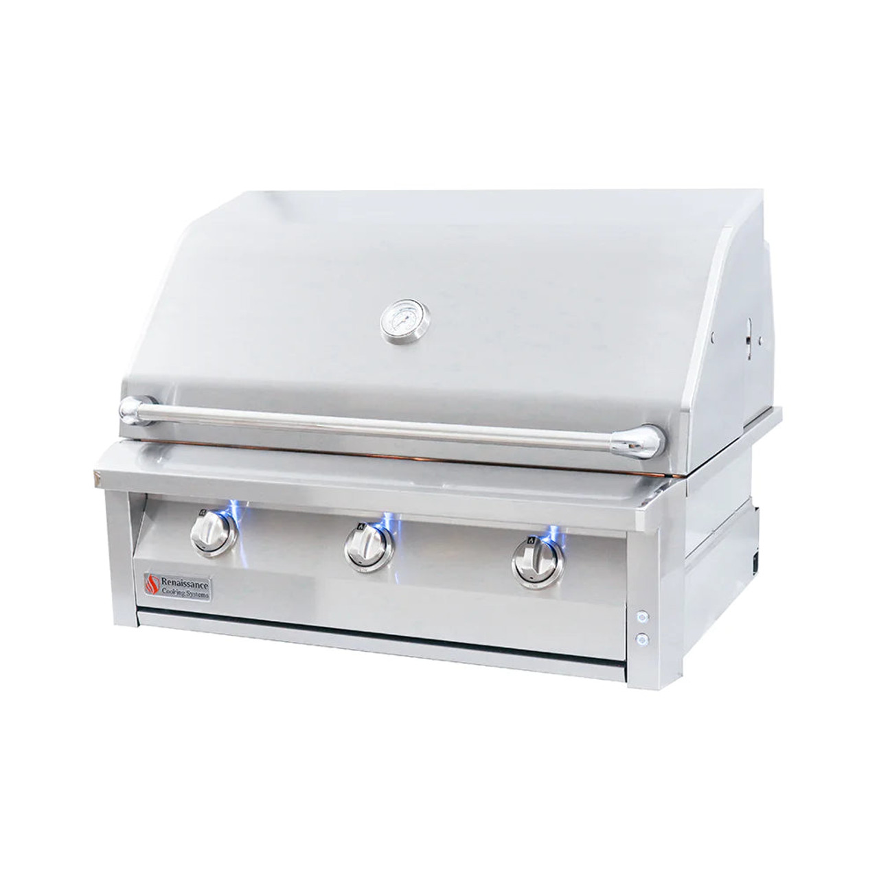 RCS ARG - 36-Inch 3-Burner Built-In Grill - Natural Gas - ARG36