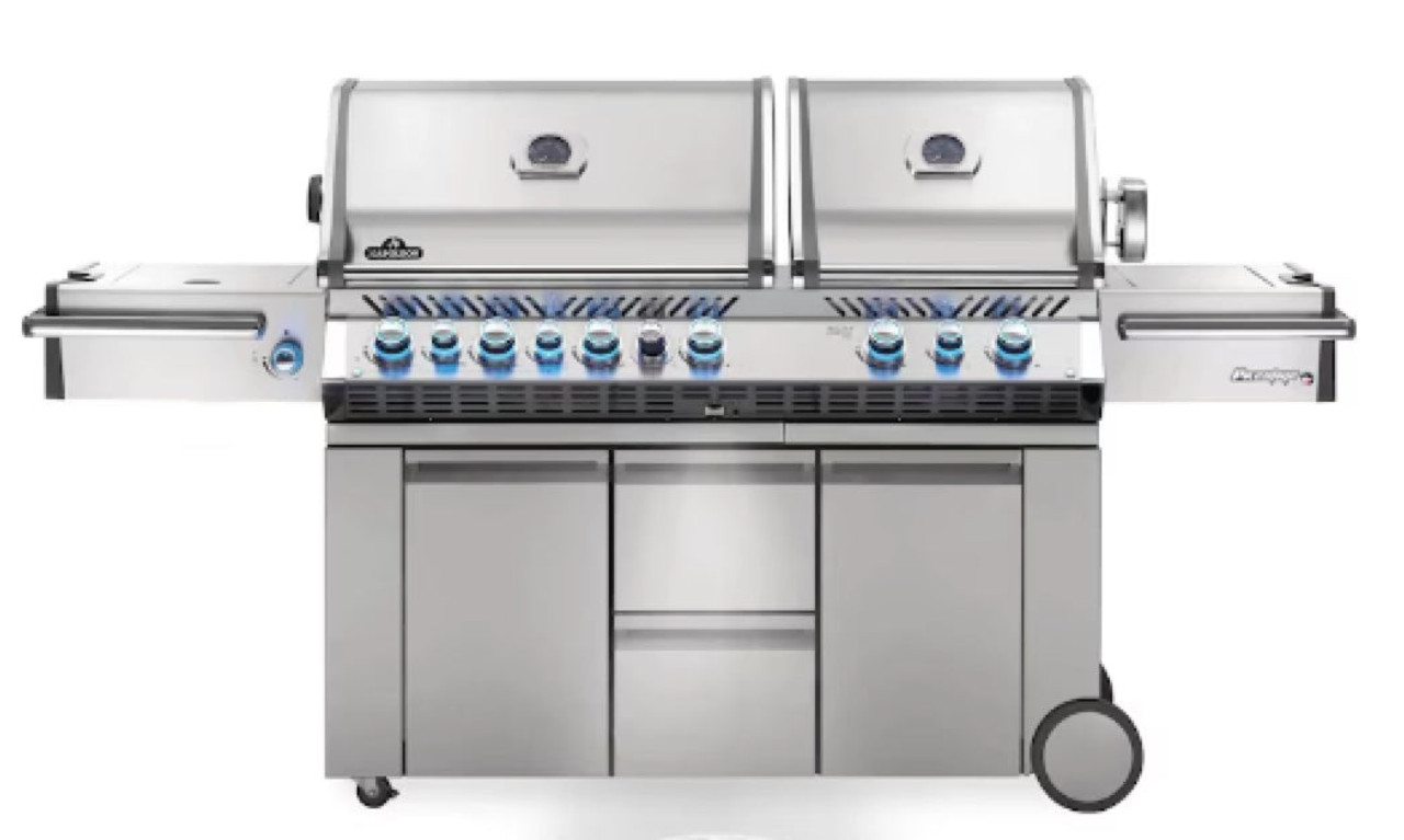 Napoleon Prestige PRO 825 RSBI - 94-Inch 6-Burner Freestanding Grill - Liquid Propane Gas - PRO825RSBIPSS-3