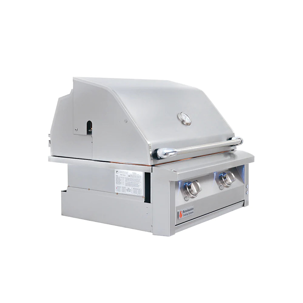 RCS ARG - 30-Inch 2-Burner Built-In Grill - Natural Gas - ARG30
