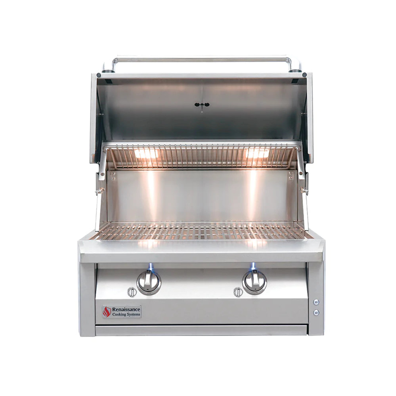 RCS ARG - 30-Inch 2-Burner Built-In Grill - Natural Gas - ARG30