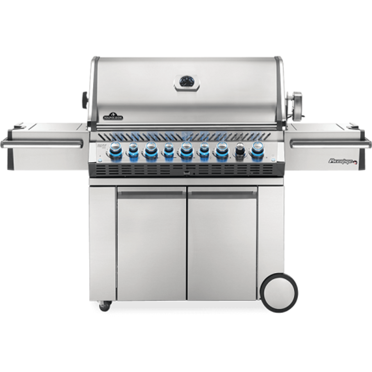 Napoleon Prestige PRO 665 RSIB - 5-Burner Freestanding Grill with Infrared and Side Burner - Natural Gas - PRO665RSIBNSS-3