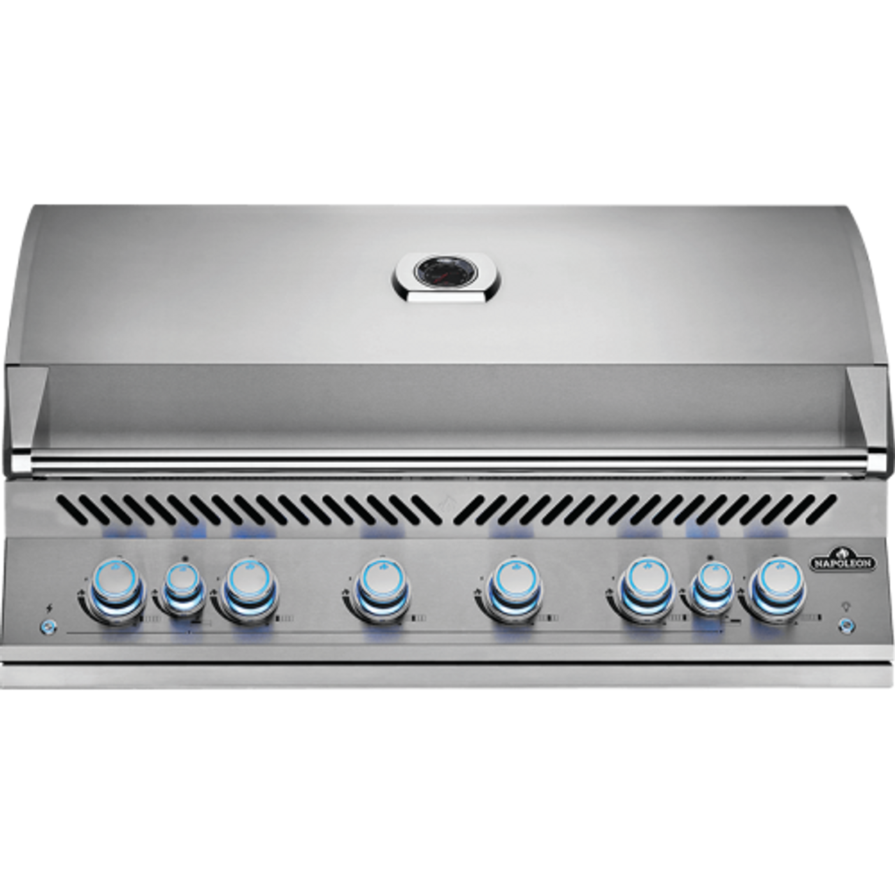 Napoleon 700 Series 44 RB - 44-Inch 6-Burner Built-In Grill with Dual Infrared Rear Burners - Liquid Propane Gas - BIG44RBPSS