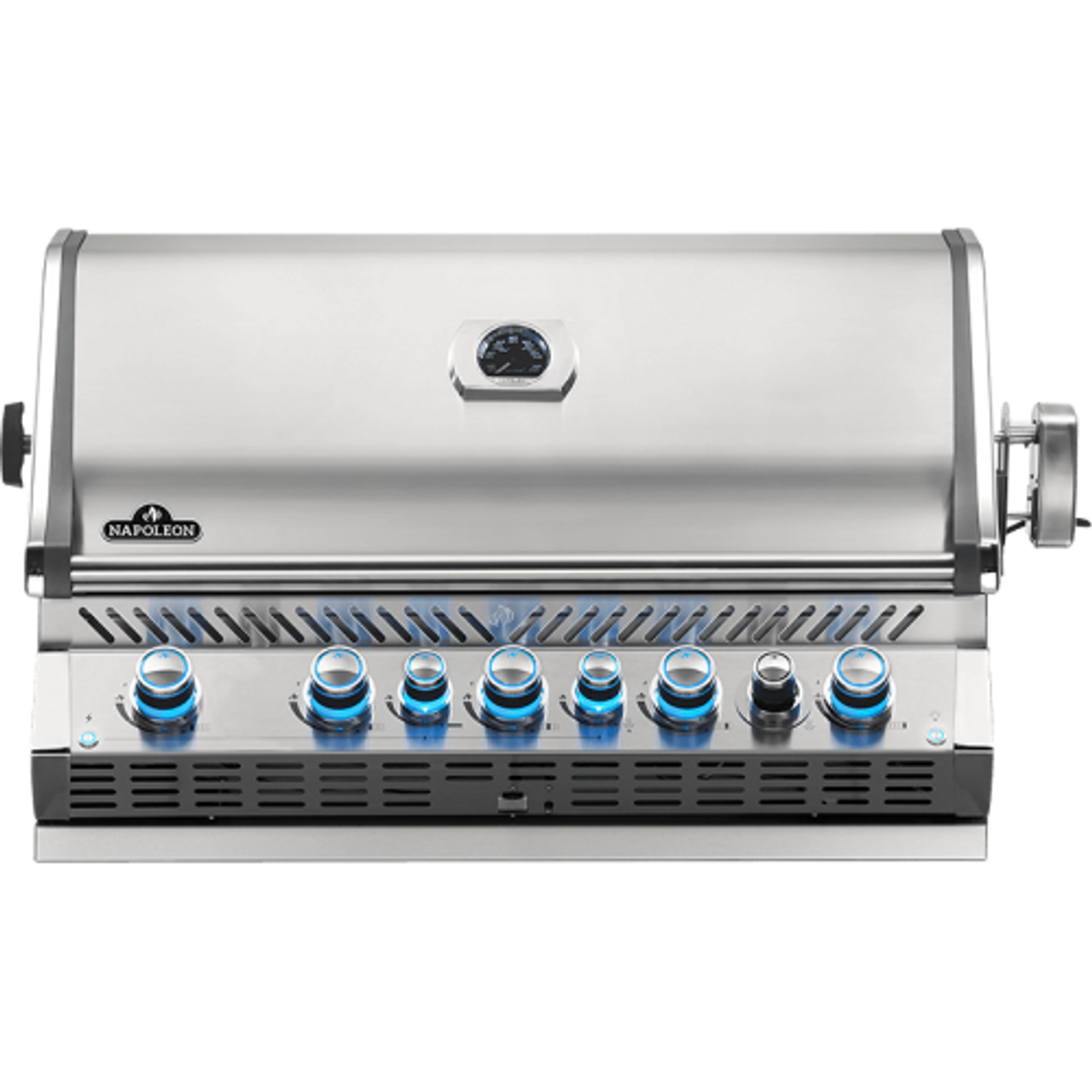 Napoleon Prestige PRO 665 - 42-Inch 5-Burner Built-In Grill with Infrared Rear Burner - Natural Gas - BIPRO665RBNSS-3