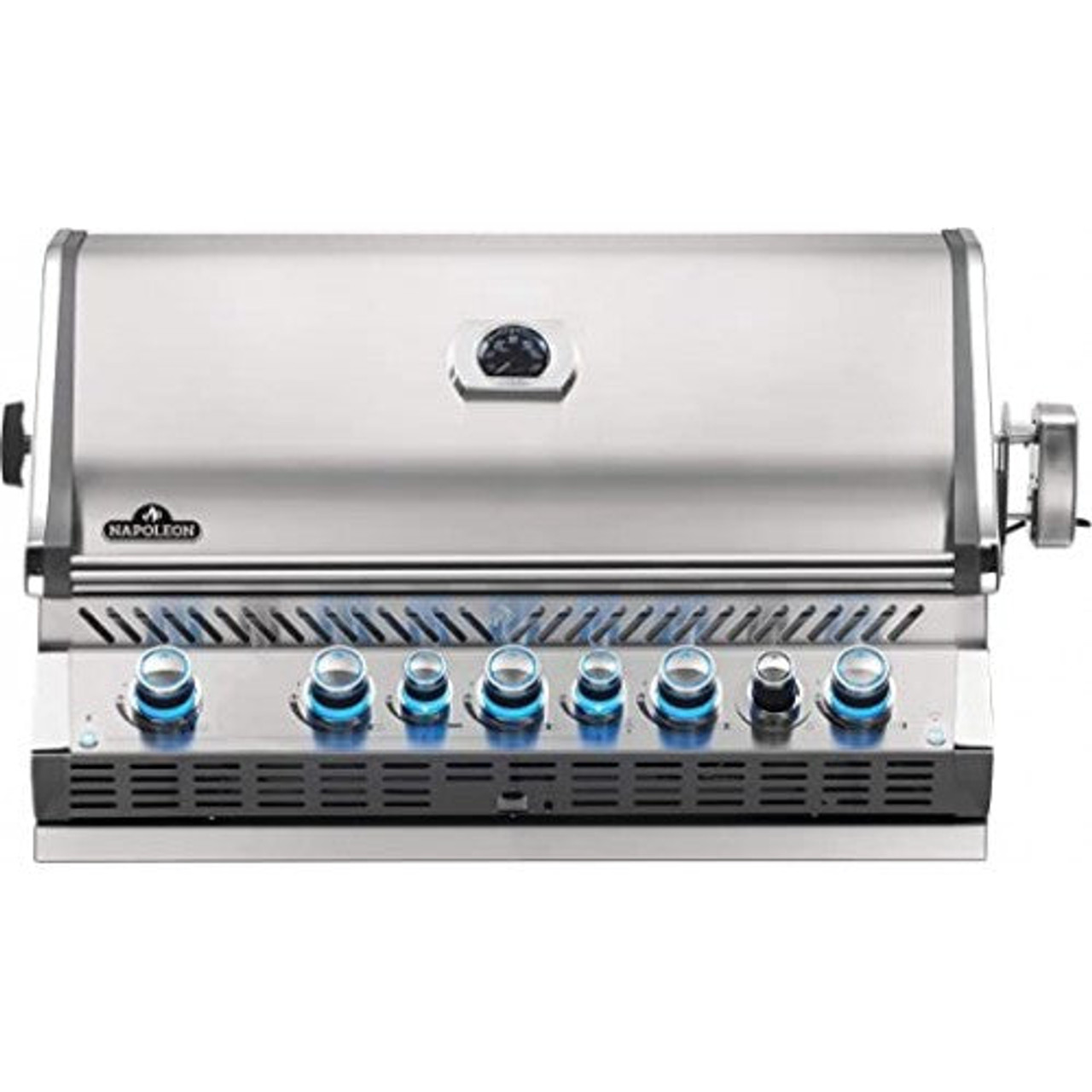 Napoleon Prestige PRO 665 - 42-Inch 5-Burner Built-In Grill - Liquid Propane Gas Grill - BIPRO665RBPSS-3