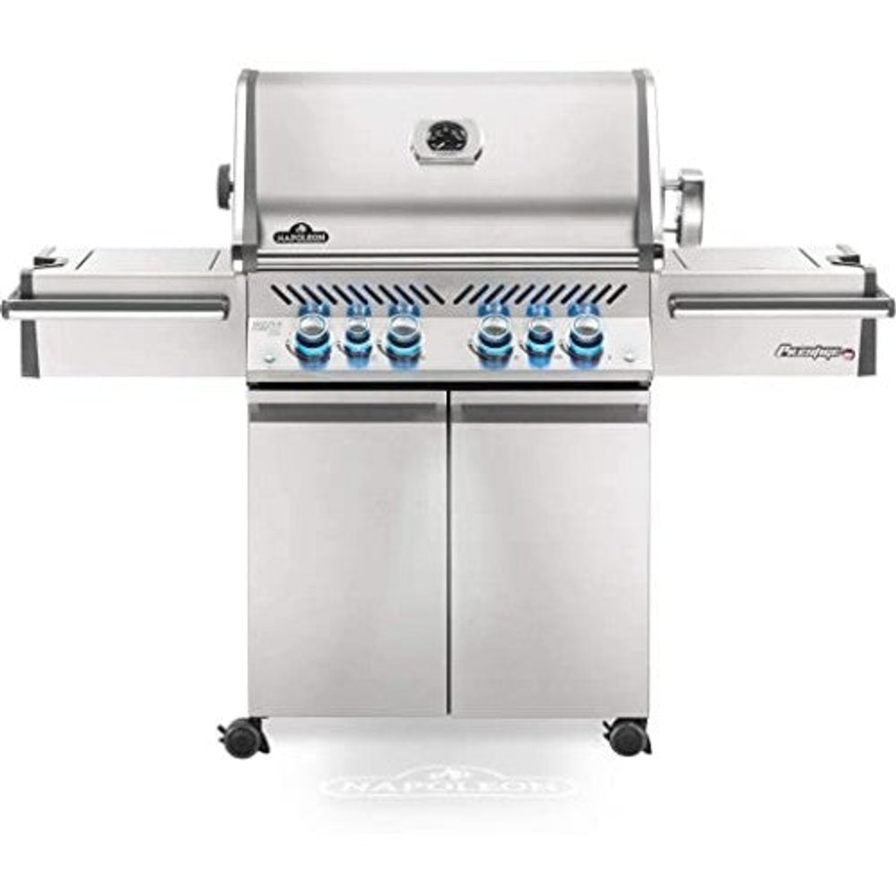 Napoleon Prestige PRO 500 - 4-Burner Freestanding Grill with Rotisserie Kit - Natural Gas - PRO500RSIBNSS-3