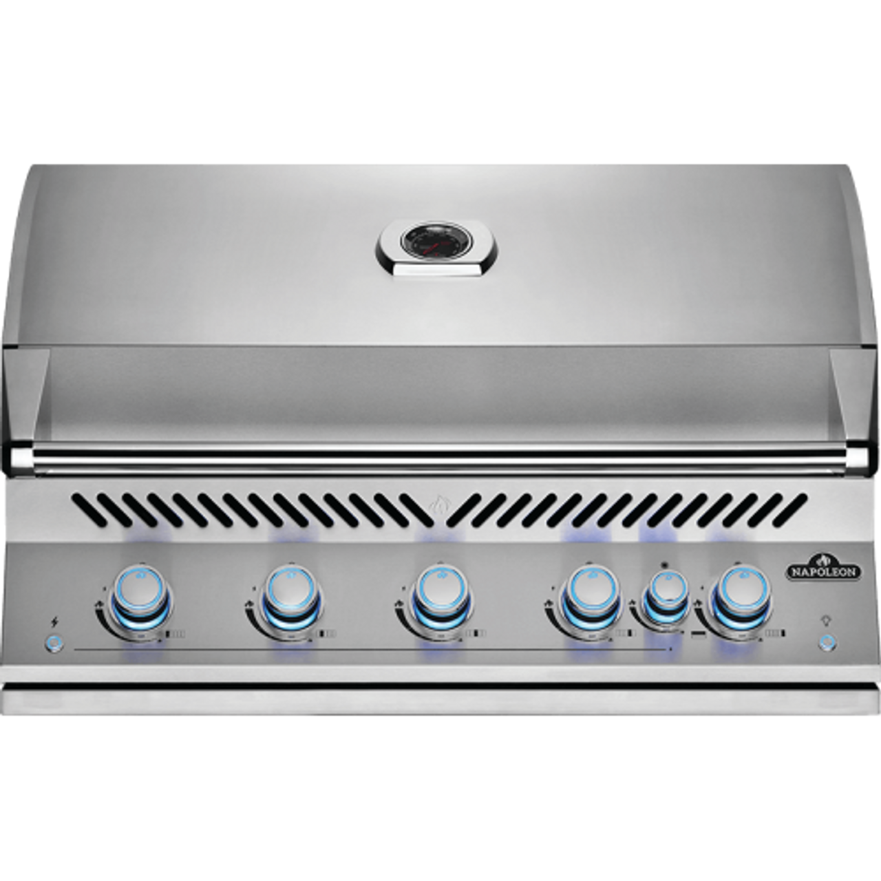 Napoleon Built In 700 Series 38 RB - 38-Inch 5-Burner Built-In Grill with Infrared Rear Burner - Liquid Propane Gas - BIG38RBPSS