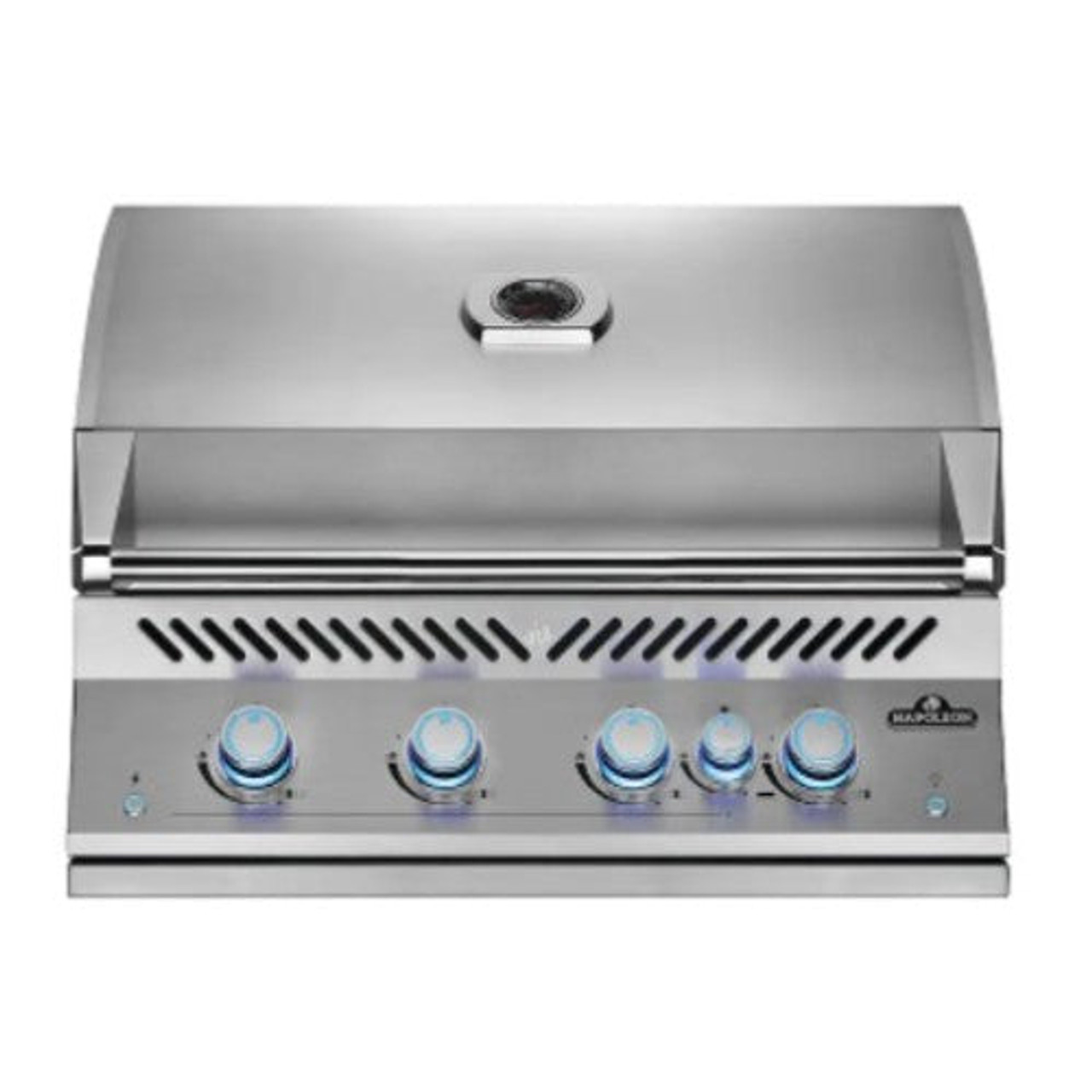 Napoleon 700 Series 32 RB - 32-Inch 4-Burner Built-In Grill with Infrared Rear Burner - Natural Gas - BIG32RBNSS