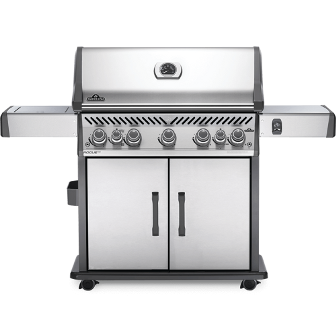 Napoleon Rogue SE 625 RSIB - 5-Burner Freestanding Grill with Rear Infrared and Side Burners - Liquid Propane Gas - RSE625RSIBPSS-1