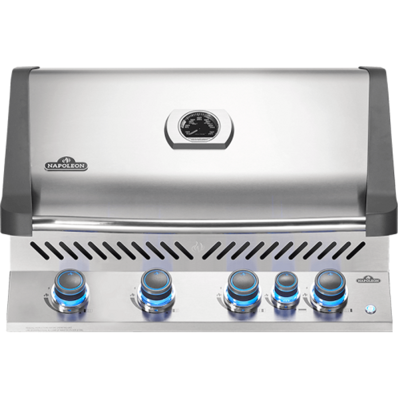 Napoleon Prestige 500 RB - 32-Inch 4-Burner Built-In Grill with Infrared Rear Burner - Natural Gas - BIP500RBNSS-3