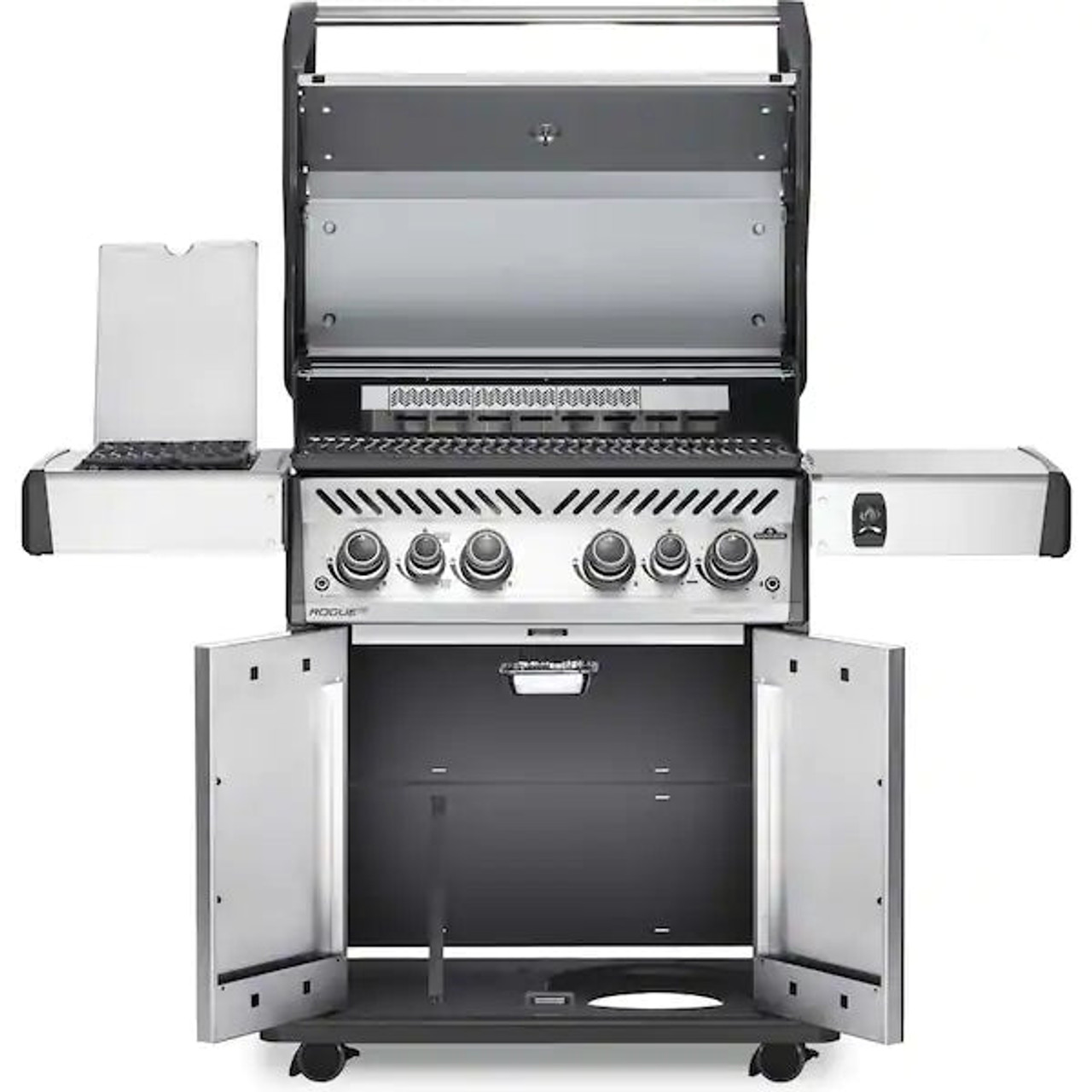 Napoleon Rogue SE 525 RSIB - 4-Burner Freestanding Grill with Infrared Rear Burner and Side Burners  - Liquid Propane Gas - RSE525RSIBPSS-1