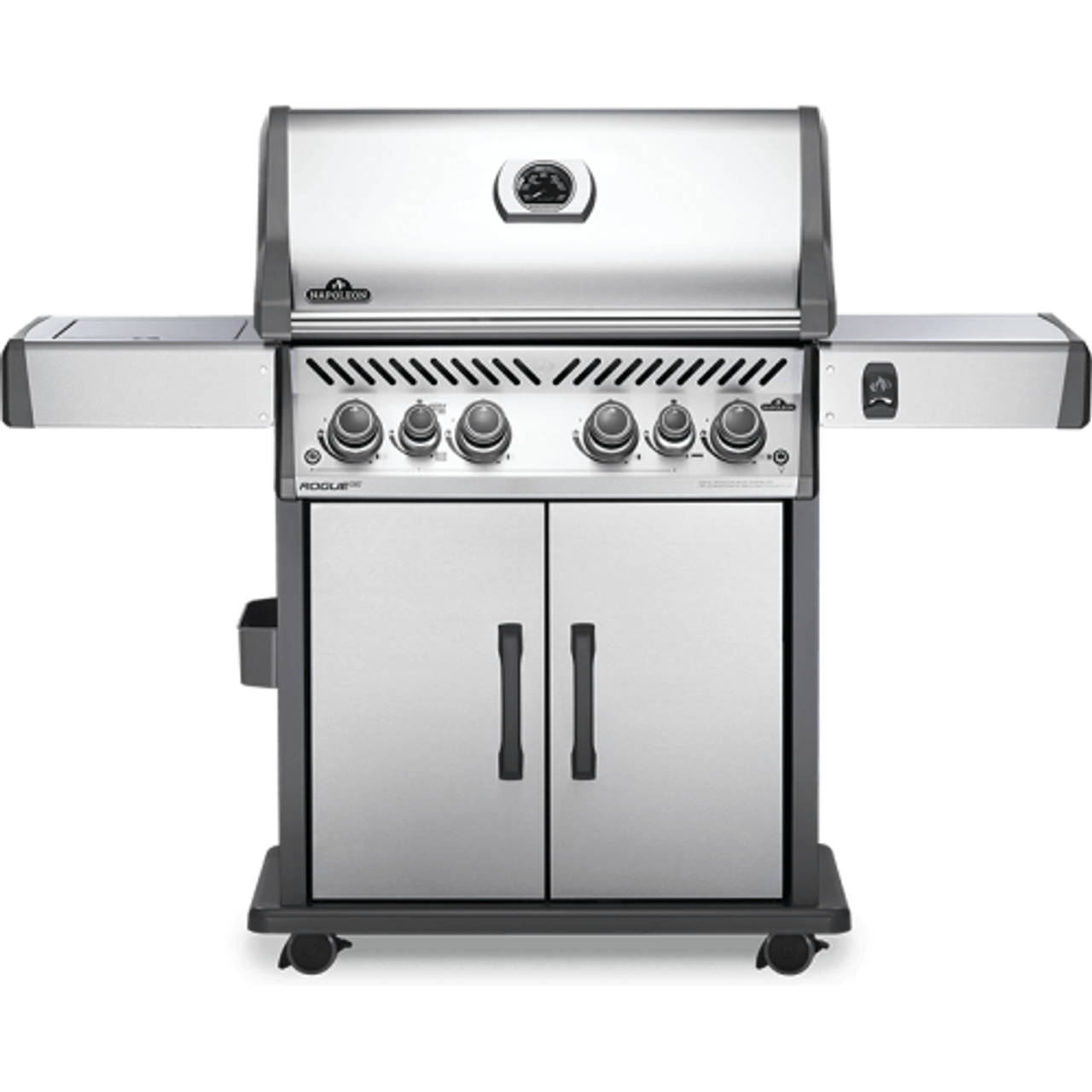 Napoleon Rogue SE 525 RSIB - 4-Burner Freestanding Grill with Infrared Rear Burner and Side Burners  - Liquid Propane Gas - RSE525RSIBPSS-1