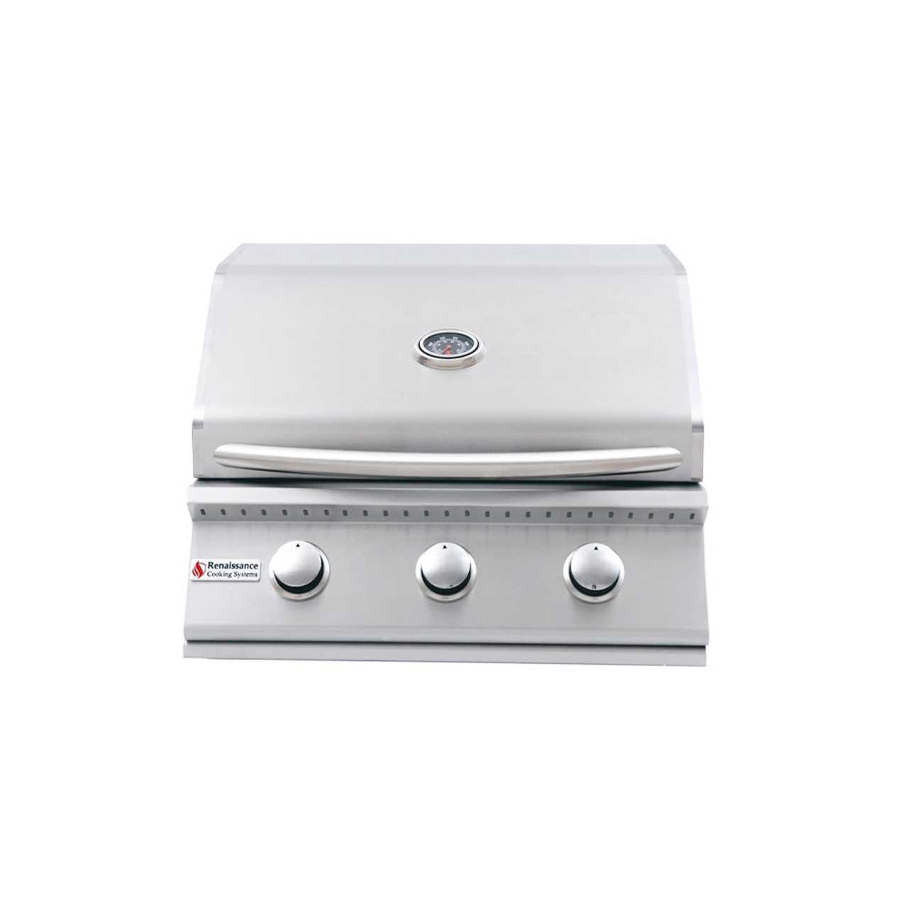 RCS Premier - 26-Inch 3-Burner Built-In Grill - Natural Gas - RJC26A