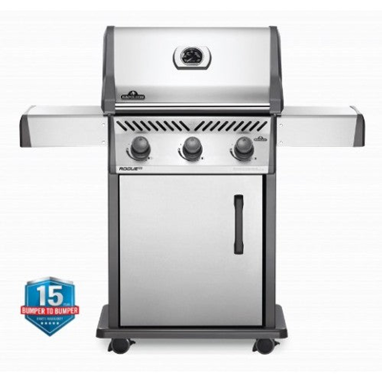 Napoleon Rogue XT 425 - 3-Burner Freestanding Grill - Liquid Propane Gas - RXT425PSS-1