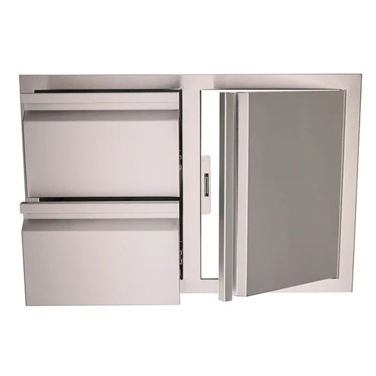 RCS Valiant Stainless Double Drawer/Door Combo - VDC1