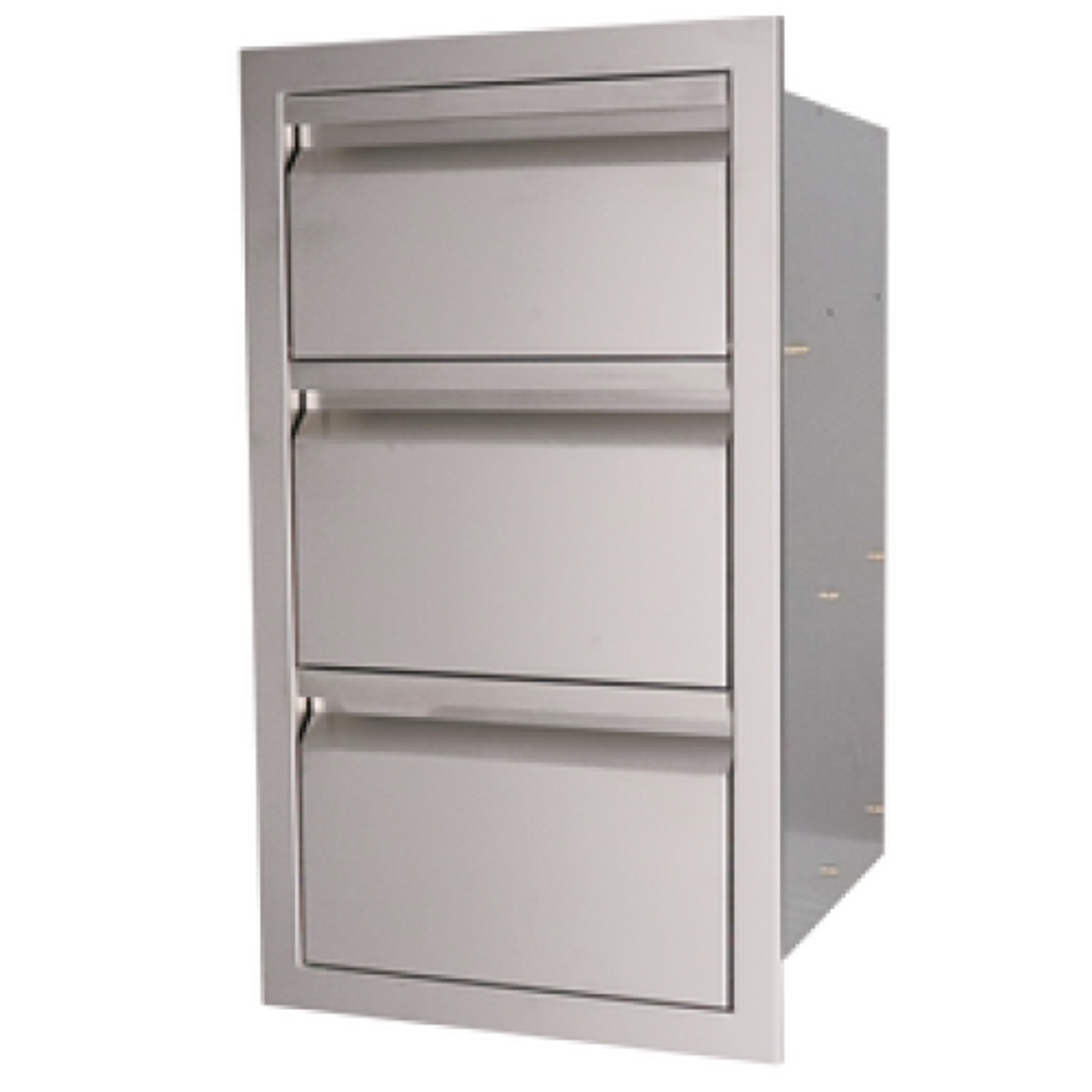 RCS Valiant Stainless Triple Drawer Fully Enclosed - VTD3