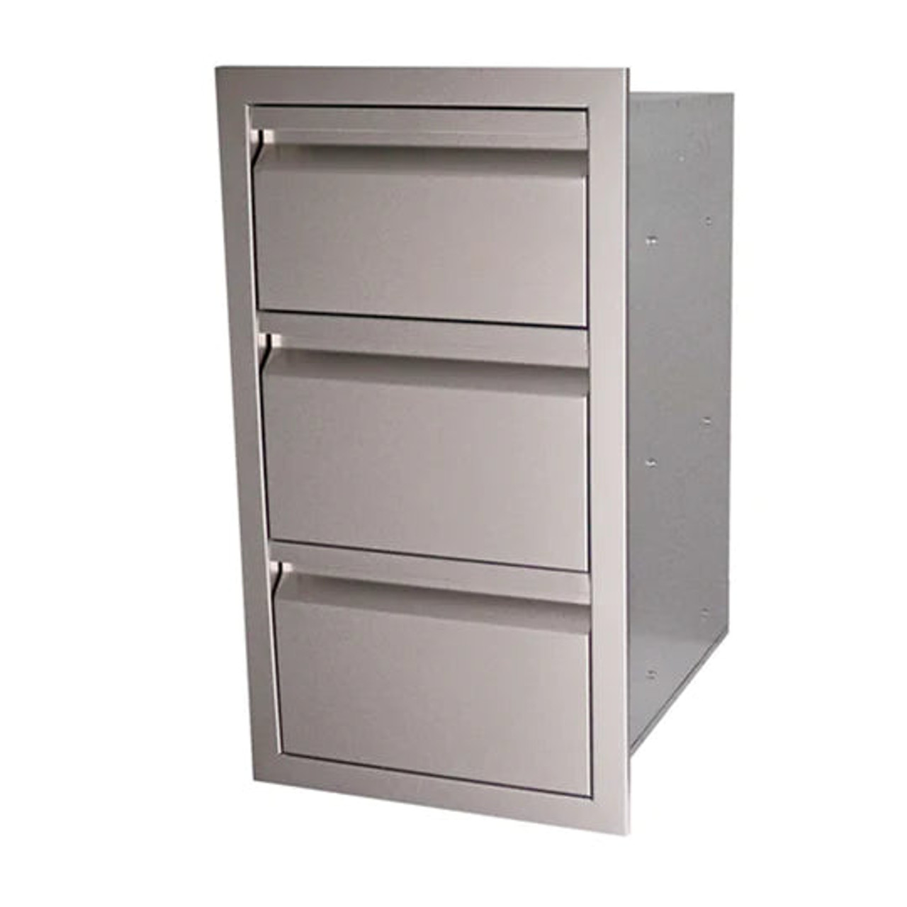 RCS Valiant Stainless Triple Drawer Fully Enclosed - VTD3