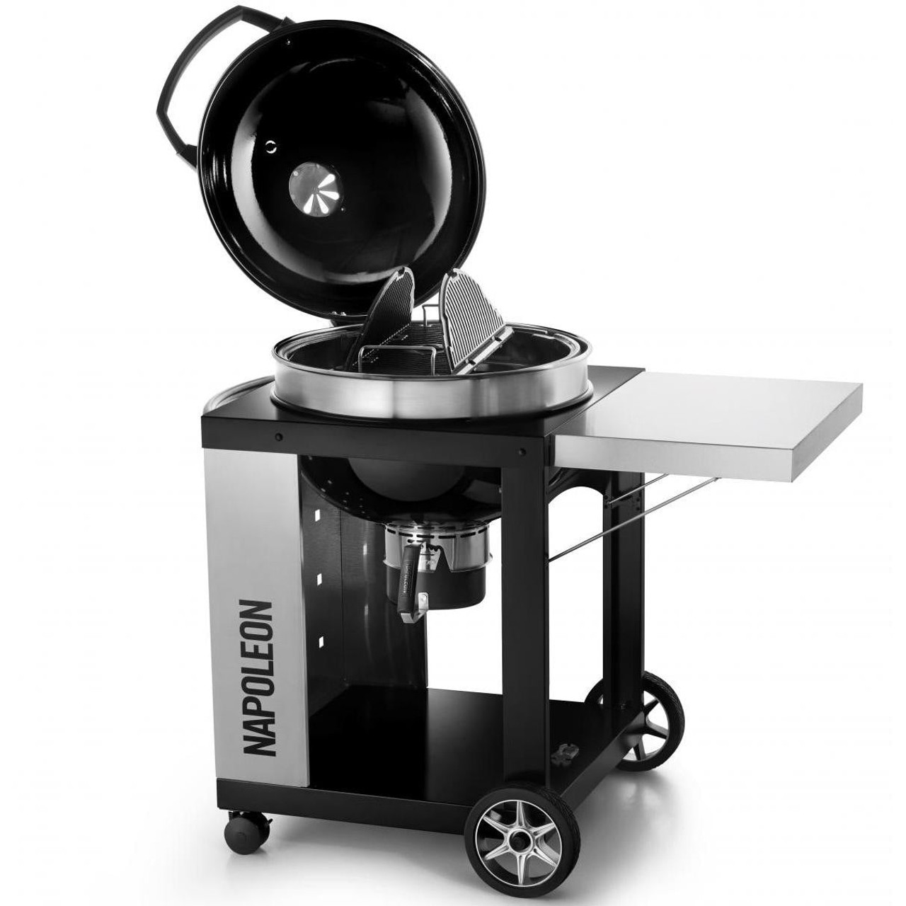 Napoleon PRO - 22-Inch Freestanding Grill - Charcoal Kettle - PRO22K-CART-2