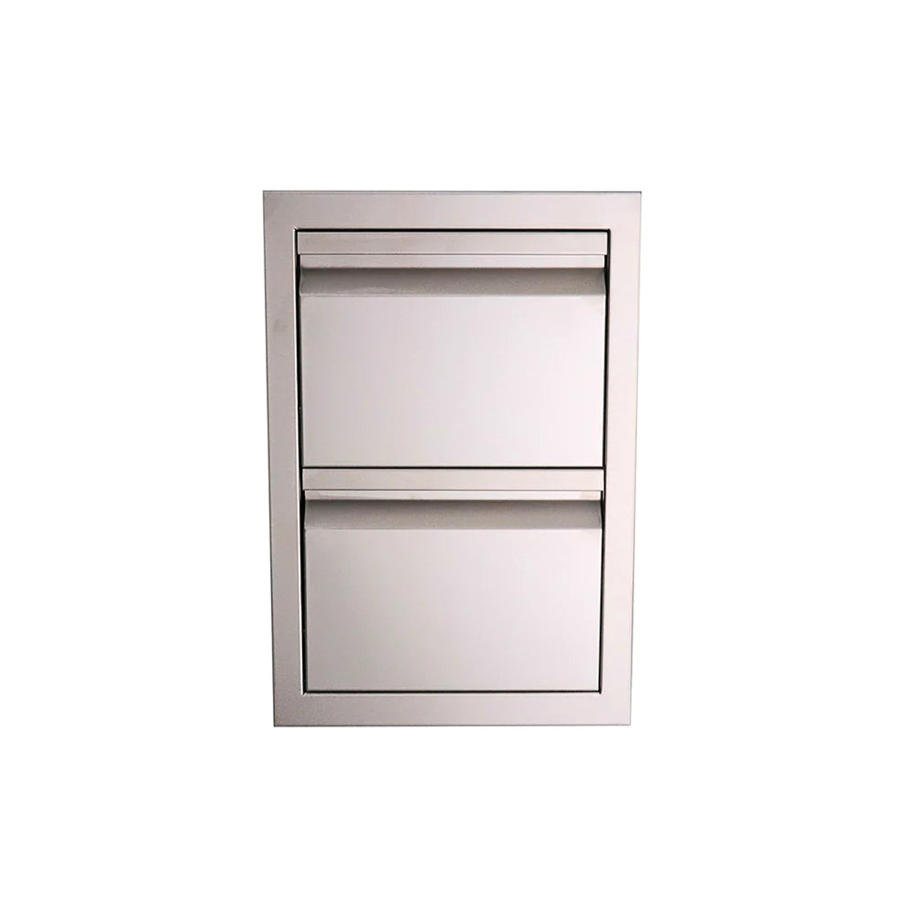 RCS Valiant Stainless Double Drawer Fully Enclosed - VDR1