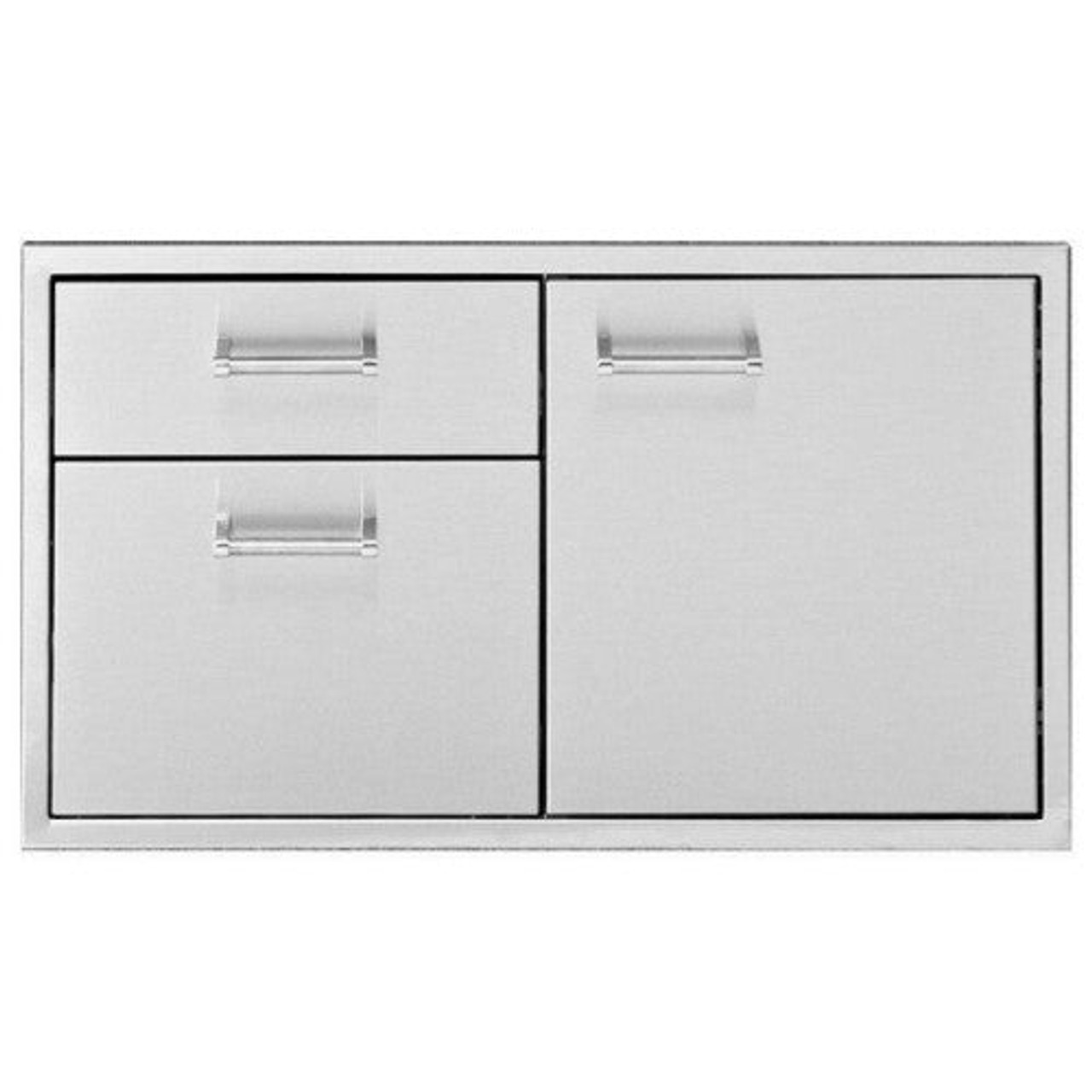Delta Heat Door 2-Drawer Combo, 36x20.75-Inch - DHDD362-B
