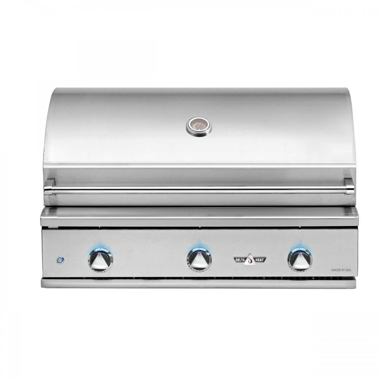 Delta Heat - 38-Inch 3-Burner Built-In Grill - Natural Gas - DHBQ38G-DN