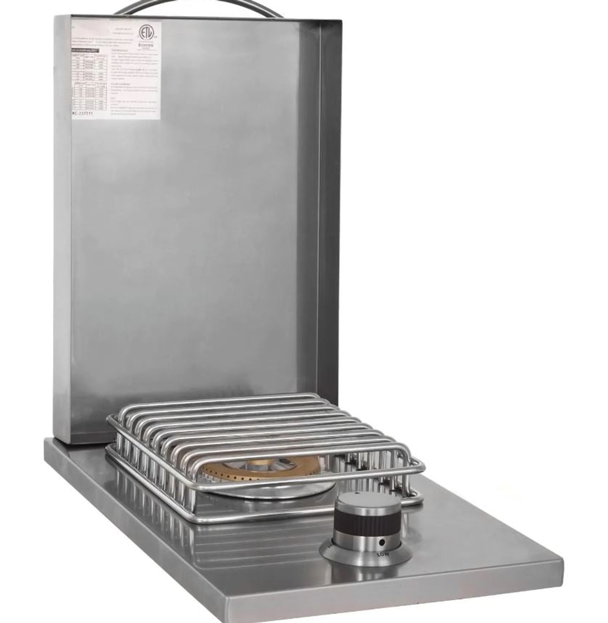 Blaze Drop-In Natural Gas Single Side Burner - BLZ-SB1-NG
