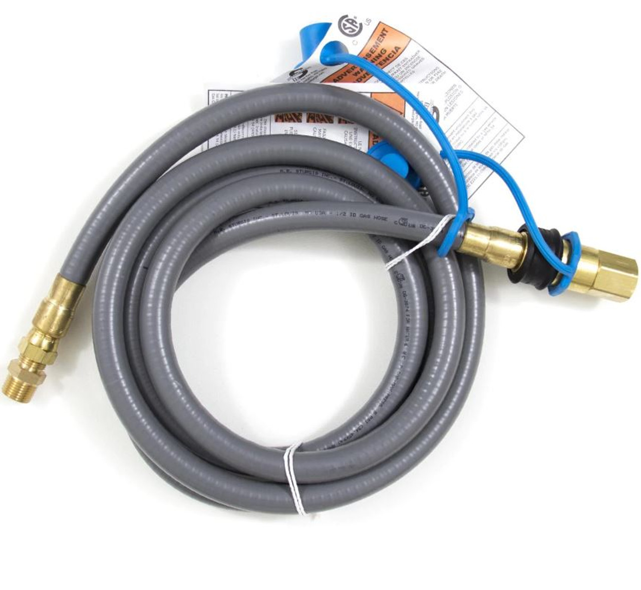 Blaze 10 Ft. Natural Gas/Bulk Propane Hose W/ Quick Disconnect - BLZ-NG-HOSE