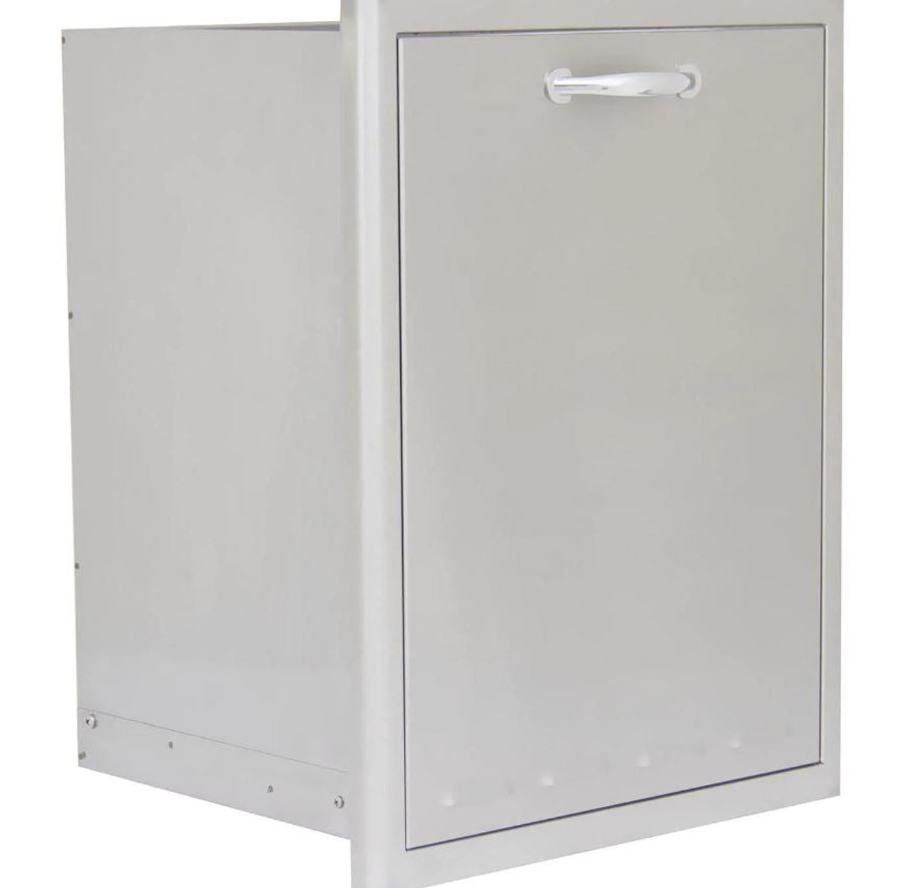 Blaze 20-Inch Stainless Steel Roll-Out Trash / Propane Tank Drawer - BLZ-TRLP-DRW-H