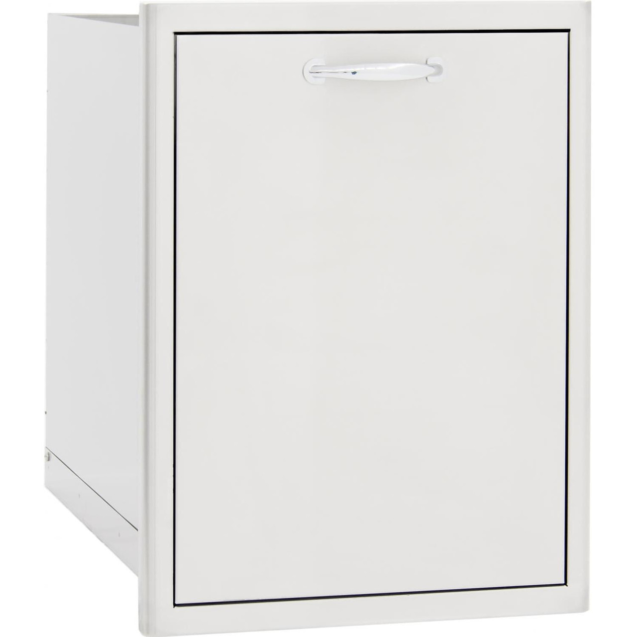 Blaze 20-Inch Roll-Out Stainless Steel Double Trash / Recycling Bin - BLZ-TREC-DRW-H