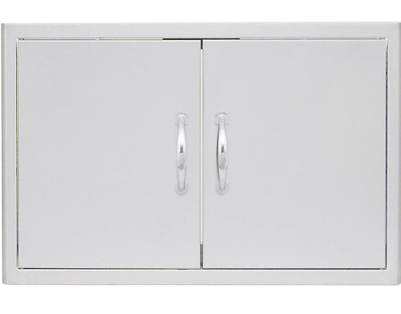 Blaze 40-Inch Stainless Steel Double Access Door With Paper Towel Holder - BLZ-AD40-R-SC