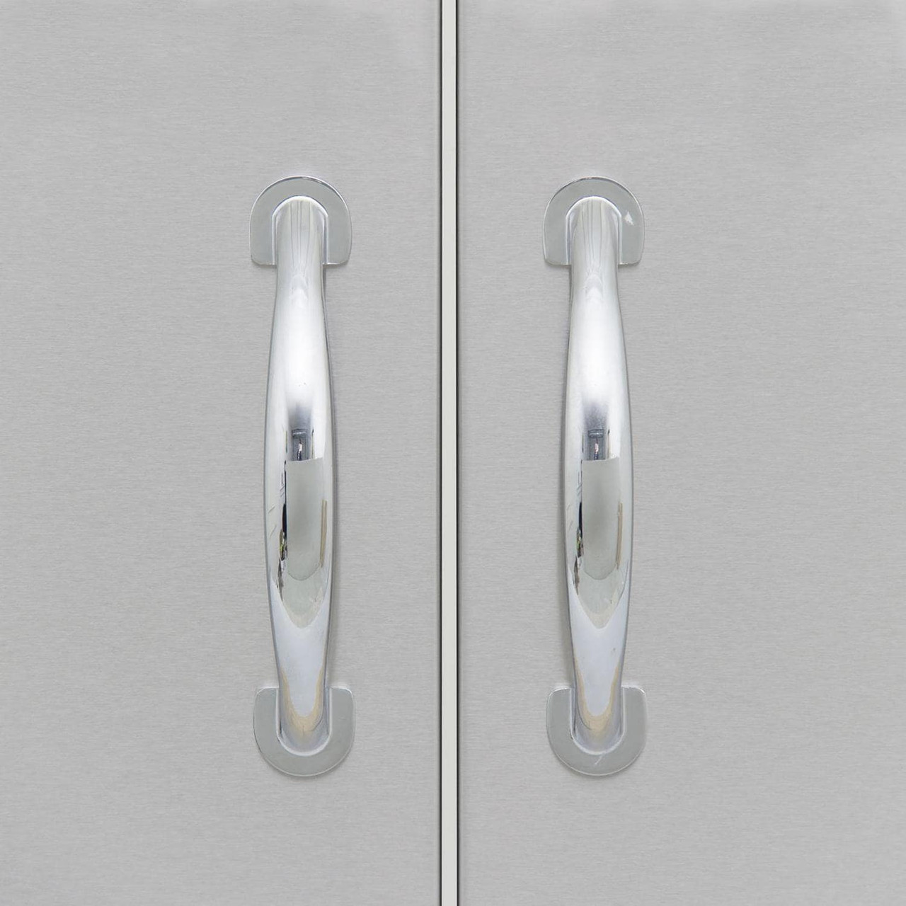 Blaze 25-Inch Stainless Steel Double Access Door - BLZ-AD25-R-SC