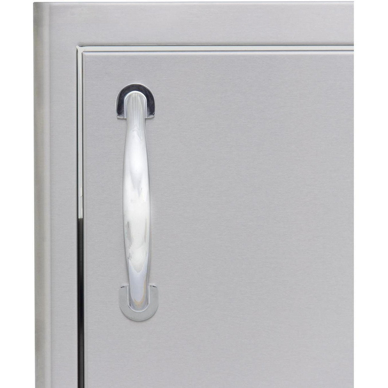 Blaze 28-Inch Stainless Steel Single Access Door, Horizontal - BLZ-SH-2417-R-SC