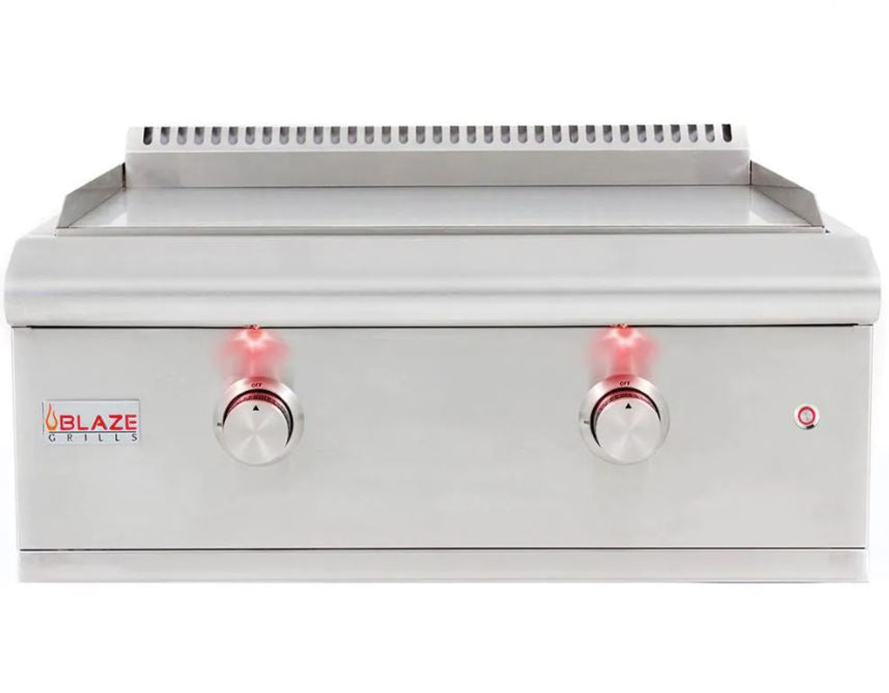 Blaze Premium LTE - 30-Inch Built-In Griddle - Natural Gas with Lights - BLZ-GRIDDLE-LTE-NG