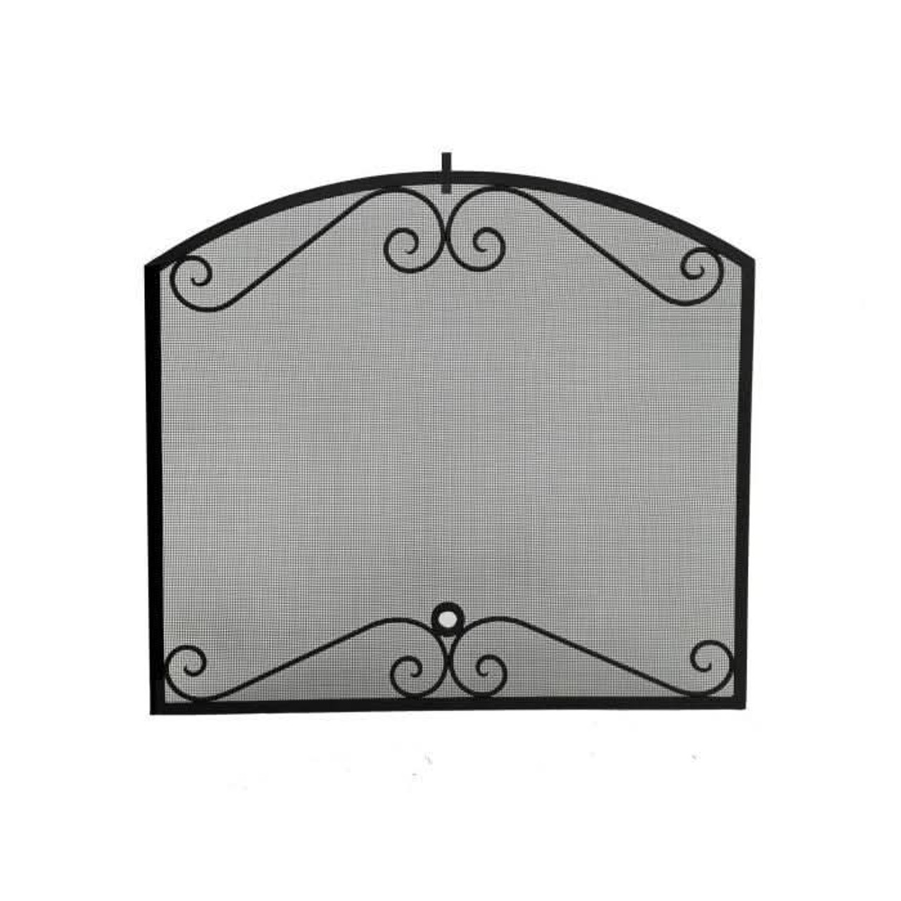 American Fyre Designs Screen for Phoenix, Mariposa, Grand Phoenix and Grand Mariposa Fireplace - Black- 8250-BL