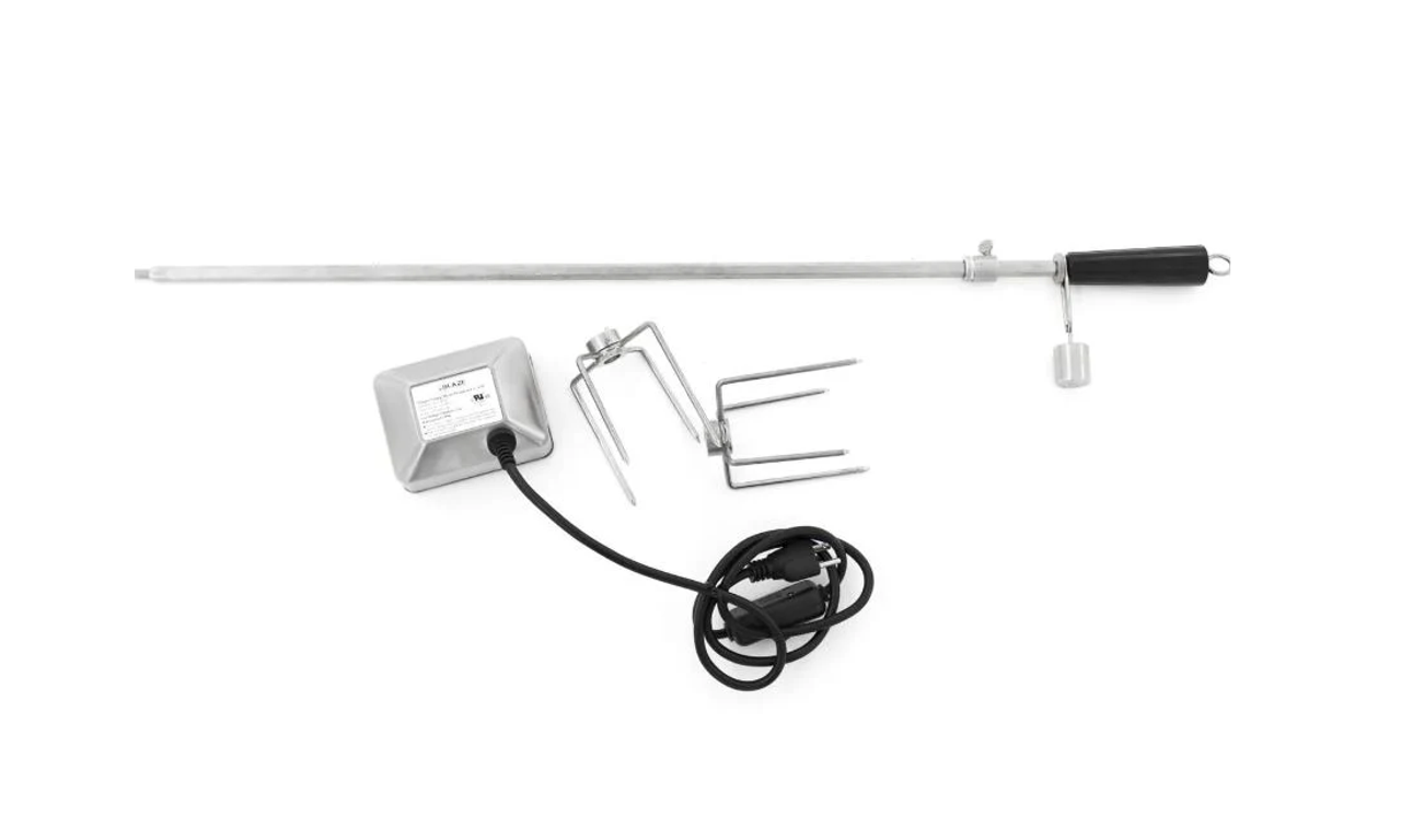Grandeur Rotisserie Kit For 32-Inch 4-Burner Gas Grills - Grandeur-32-ROTIS-SS