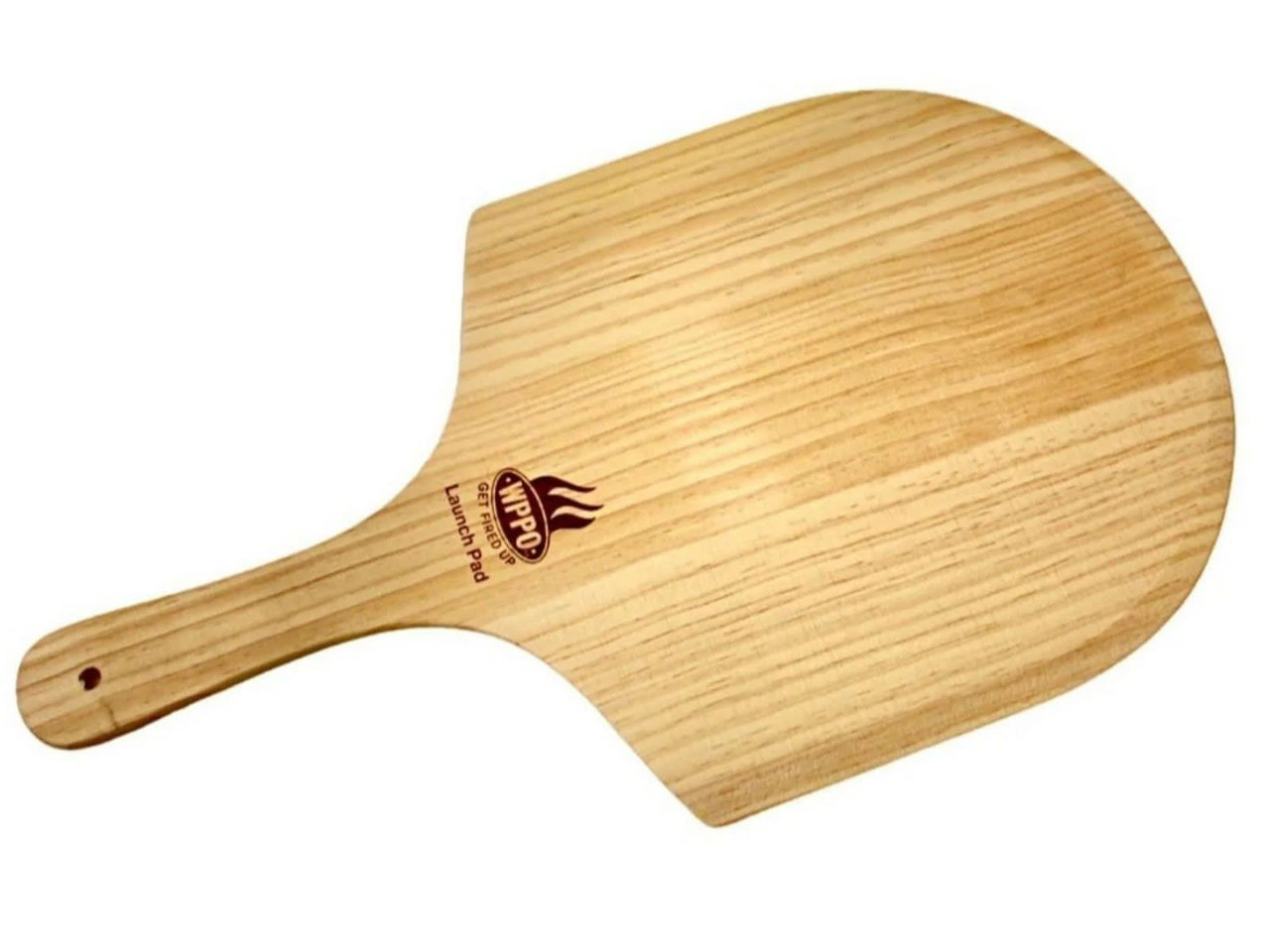 WPPO 14 in. Square New Zealand Wooden Pizza Peel Outdoor Specialty Grill Accessory (2-Pack)- WKLP-14-2
